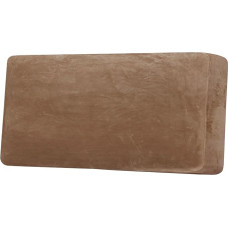H.VERSAILTEX Samt-Stretch-Bezug für individuelle Couchkissen, Plüschkissen, Schonbezug für Zweisitzer, Sofa, Möbelschutz, Sitzkissen, Sofabezug (1 Stück, Kamel)