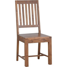 MiaMöbel Thali valgomojo kėdė 44 x 100 x 48 cm Šiuolaikinė medžio masyvo kėdė Sheesham Sheesham Natural