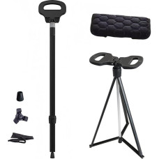 Ultralengva sulankstoma vaikščiojimo lazda su sėdyne vyrams ir moterims, puikiai tinka naudoti patalpose ir lauke, taip pat suaugusiųjų lazdos, lengvai nešiojamos