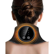 OiDiPi Wireless Neck Heating Pad, Portable Neck Massager for Tension Relief, Rechargeable Heating Pad for Neck, Arms and Legs, Electric Heating and Vibration Device for Flight