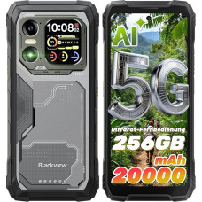 Blackview Xplore1 5G Outdoor Smartphone (20000mAh) Android 15, AI Outdoor Mobile Phone, 36+256GB/2TB, 6.78