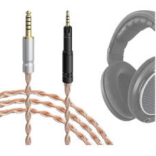 GEEKRIA Apollo pasidabruotas garso kabelis nuo 4,4 mm iki 2,5 mm, suderinamas su Sennheiser HD 620S, HD 599, HD 598, HD 560S, HD 400PRO, HD 579, HD 569 ausinėmis (1,5 m)