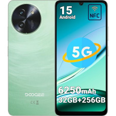 DOOGEE Note59 Pro 5G išmanusis telefonas be sutarties, 6250 mAh baterija, 32GB RAM + 256GB ROM, 