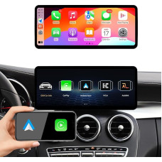 Ultra Slim 12.3 Inch Carplay Android Car for Mercedes Benz B Class 2011-2014 W246 W245 NTG 4.5 System Car Stereo Radio Multimedia Player DSP Bluetooch (Linux 4.5 System)