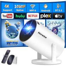 Projektorius 4K projektorius Full HD 1080P mini projektorius su 