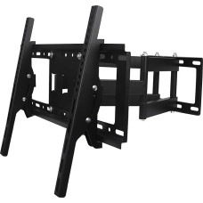 kisidus Sieninis laikiklis 32-75 colių plokščiam ir išlenktam televizoriui ar monitoriui, pakreipiamasis televizoriaus laikiklis, maksimalus svoris 45 kg, VESA nuo 200 x 200 iki 600 x 400 mm