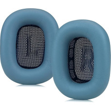 Sinowo Lambskin Ear Pads for Apple AirPods Max Headphones Replacement Ear Pads Sweatproof Easy to Install with Magnet Sheepskin and Memory Foam (Blue)