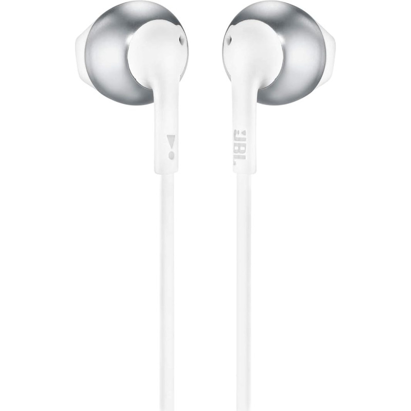 JBL T205 ausinės - chromuotos