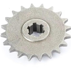 JUANZD Motorcycle Front Gear Sprocket 25H T8F 11 14 17 20T 20 Tooth Sprocket for 47cc 49cc Minimoto Mini Dirt Pit Bike Moped Scooter (T8F 14T)