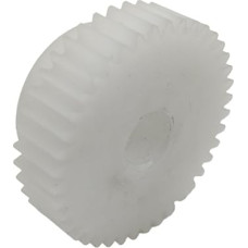 GTPBAO 1 vnt. 0,8 m 55 dantų cilindrinė plastikinė pavara su žingsniu 0,8 modulio 55 dantų cilindrinė pavara POM nailono tiesių dantų krumpliaračio krumpliaratinė pavara (6 mm)