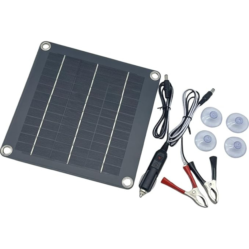 Solar-Epoxid-Paneel, Polysiliziumplatte, 10 W, 12 V, Solarpanel mit Draht, tropfende Klebstoffe, Platte, Power-Zubehör, einfach zu bedienen