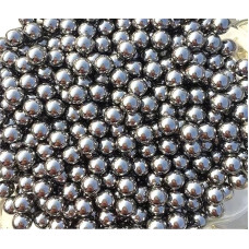 Edelstahl Kugeln ， Fahrradrollen-Lagerkugeln, 50 Stück, Durchmesser Lagerkugeln aus Edelstahl, Präzisionskugeln 2 mm, 3 mm, 4 mm, 5 mm, 6 mm, 7 mm, 8 mm(5 MM)