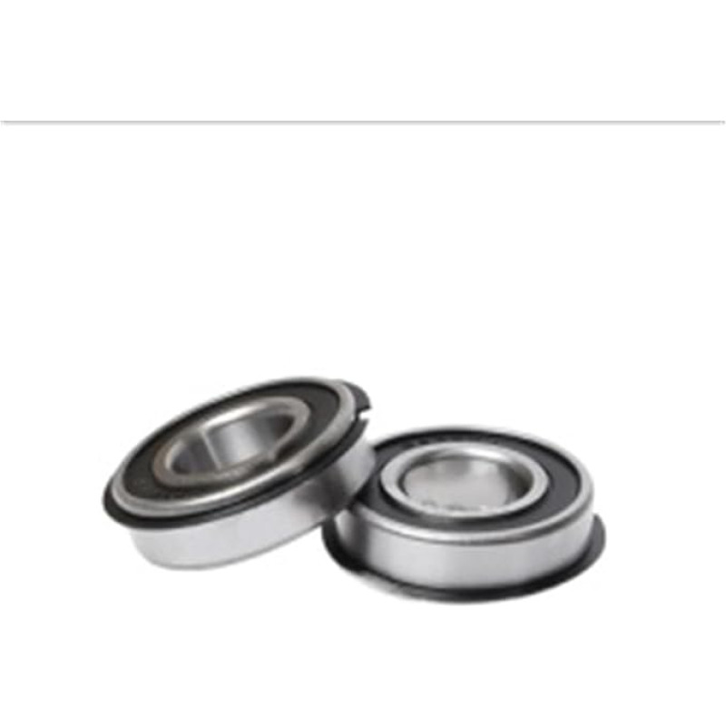 RBYRLDSTY Bimetalinis apšvietimo elementas Mikro-Rillenkugellager 2 Stück F6000-F6010ZZ/RS Flansch-Rillenkugellager Kugellager (2 vnt. rinkinys ZZ, F6010-50x80x84x16)