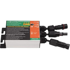 Solar Grid Tie Inverter, 150W 230V Pure Sine Wave Solar Inverter 10.8V to 30V DC Input to AC 180V to 280V Output Micro Inverter