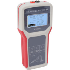 Denash Solar Panel Tester Multifunctional LCD MPT Meter with Safety Fuse for Solar Panel Manufacturer Size 165 x 80 x 30 mm