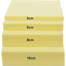 Extra langes Schaumstoff-Ersatzkissen für Bench60, 150, 180, 200 cm, hochdichtes Schaumstoffpolster für Boden- oder Sitzpolster, langlebige und bequeme Polsterung