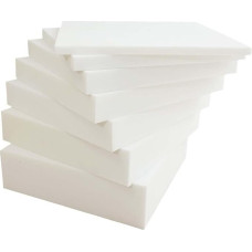 High Density 50D Foam Sheet for Upholstery, Cushions, Sofas, Beds, RVs, Indoor and Outdoor Upholstery, DIY Projects (60 x 50 x 10 cm) - Firm Support