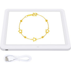 PULUZ 29cm fotografijos šviesos skydelis be šešėlių, LED užpildymo šviesa, fono skydelis, jutiklinis apšvietimas, 30cm nuotraukų dėžutės šviesa su USB-C maitinimo šaltiniu, tinka juvelyrikai, kosmetikai, amatams, fotografavimui
