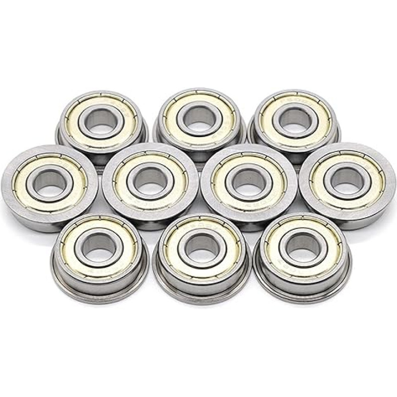 F608ZZ 8x22x7mm Flanschlager 2St