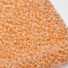 1 Stück poröse Kupferschaumplatte - Metall mit hoher Leitfähähigkeit for Batterien, Kühlkörper und Filter | Optionen in mehreren Größen(100x100x25mm/10PPI)