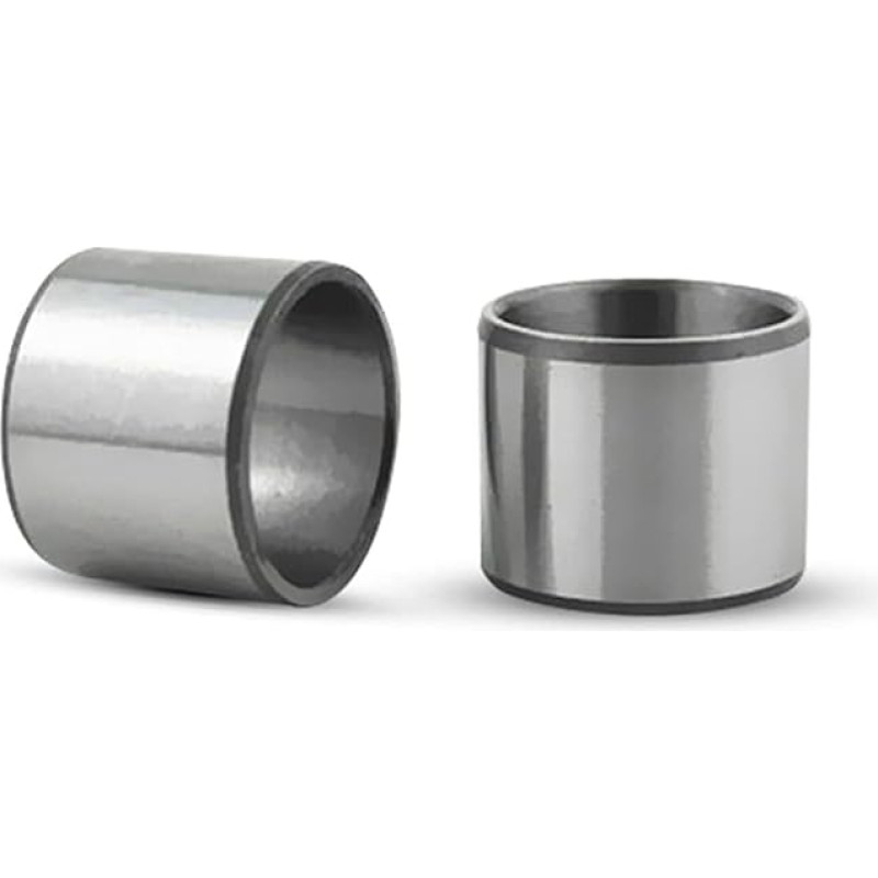 ZONSHJDKR Gleitlager 2 Stück Stahllagerwellenhülsenbuchsen, Lagervorrichtungsbuchsen, Achshülsen(10x12x8mm)