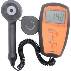 Profesionalus UV spindulių matuoklis, UV radiometras, LCD ekranas, UVA- ir UVB matavimo prietaisas, aukštadažnis UV detektorius, 280 nm-380 nm