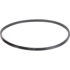 sourcing map 3L293 Classic gewickelter Gummi-Keilriemen, 744 mm Außenumfang, 3L-Profil-Keilriemen, 0,95 cm Breite, 2,2 cm Höhe