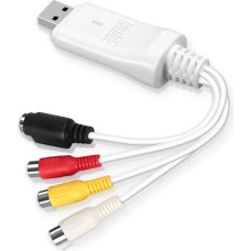August VGB300 USB vaizdo grobtuvo garso ir vaizdo įrašų keitiklis VHS ir Hi8 kasetėms skaitmeninti - 