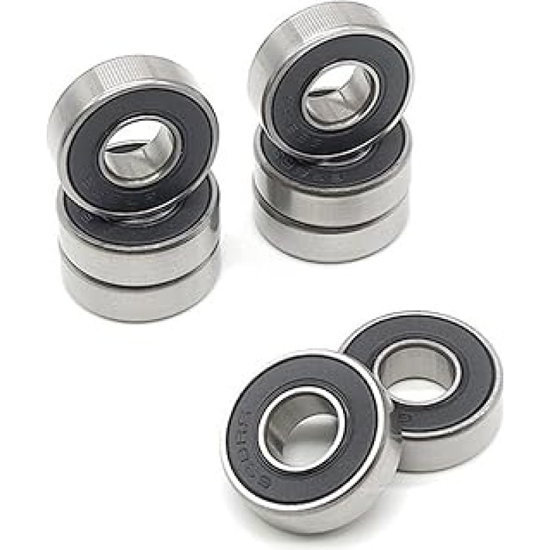 698RS 8x19x6 mm Lager Miniatur 698RS Kugellager 619/8RS Z2V1 698 2RS 5PCS