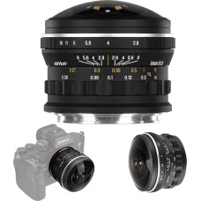 AstrHori 6 mm F2.8 Full Frame Circular Fisheye Lens Ultra Wide Angle Camera Lens with Large Aperture for Astrophotography Landscape Photography (RF)