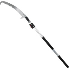 Genėjimo pjūklas, teleskopinis pjūklas, 3 M/4 M rankinis pjūklas, medžio pjūklas, sodo pjūklas, reguliuojamo ilgio genėjimo pjūklas, teleskopinis su šakų kabliais (3 m)