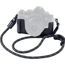 SMALLRIG Nikon Z F fotoaparato dėklo rinkinys Vintažinis PU odos fotoaparato dėklo rinkinys su patobulintu sukibimu, apsaugančiu nuo įbrėžimų, mikropluošto pamušalu, aliuminio lydinio rėmeliu, juodas - 5095
