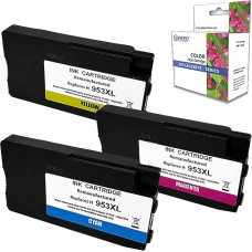 Suderinama rašalo kasetė, skirta HP 953 XL spalvotam 953XL spausdintuvui Officejet Pro 7720 7740 7730 8210 8720 8710 8725