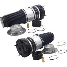 2 STÜCKE Vorne NEUE Luftfederung Schock Frühling Tasche Kompatibel Für Audi A6 C6 4F Allroad Quattro 4F0616039T 4F0616040T 2005-2011