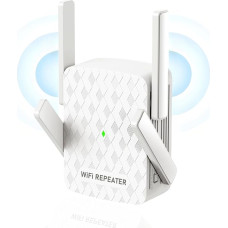 COOYA The Fastest WiFi Amplifier in 2024, Home Coverage Up to 10,000 Square Feet, 35 Devices, Wireless Internet Repeater 1200Mbps with RJ45 Connector, Dual Band 2.4G/5G, 4 Antennas