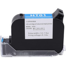 Handheld Printer Cartridge, Quick Drying Ink Jet Replacement for Printing (Red)