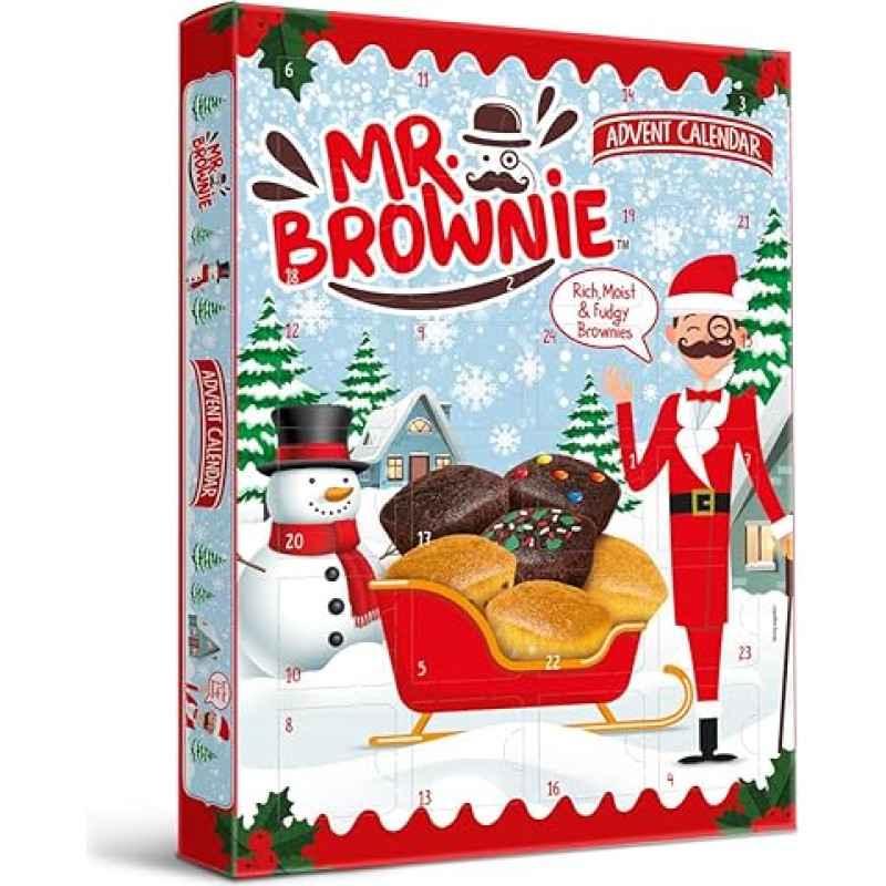 Mr. Brownie Advento kalendorius 600 g