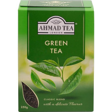 Ahmad Tea - Green Tea - Green Tea from Chinese Chun Mee Tea Leaves and Tips - Loose - 250g