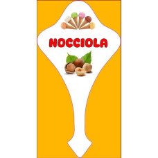 Rinkinys su 20 Eiszapfen 8 x 18 cm iš polietileno 0,7 mm