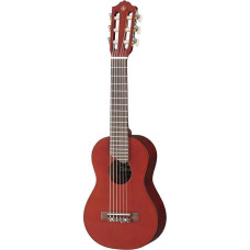 Yamaha Acoustic Guitalele, GL1 - A hybrid of guitar and ukulele (70 cm) with 6 strings (3 nylon / 3 metal wound as Nylonsaitensatz known) and matching Yamaha Gig Bag - Persimmon Brown