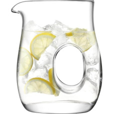 LSA International VO03 Void Jug 800ml Clear 1 Piece Hand Blown and Handmade Glass