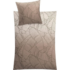 Kleine Wolke 6238271952 Vero Maco Satino patalynė 135 x 200 cm Taupe