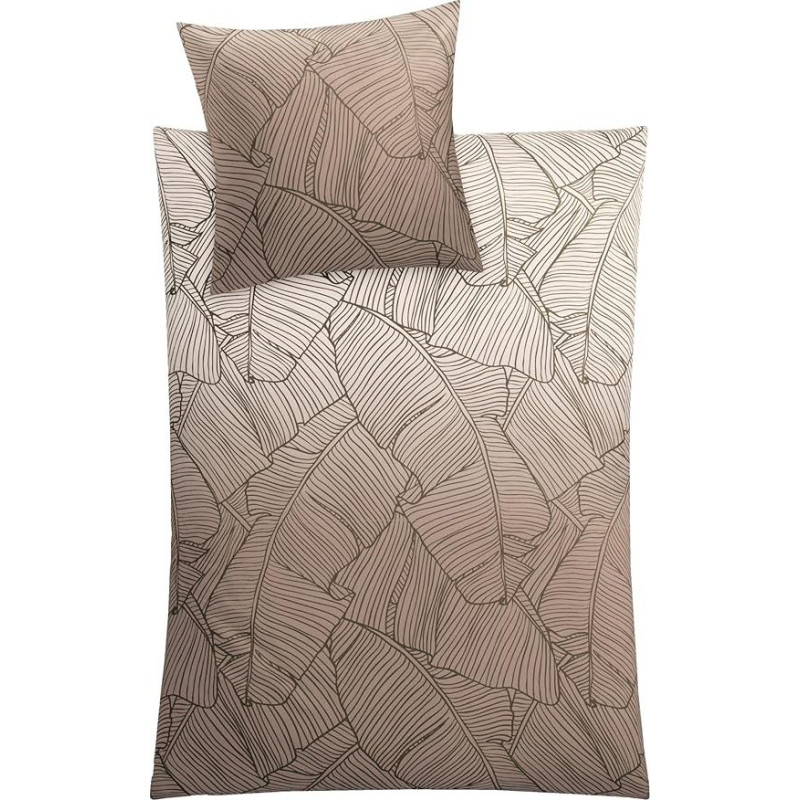 Kleine Wolke 6238271952 Vero Maco Satino patalynė 135 x 200 cm Taupe
