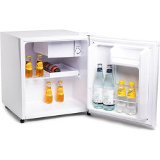 Melchioni Family Igloo mini šaldytuvas 46 l, su kompresoriumi ir ypač šaltu skyriumi, nešiojamasis nedidelis šaldytuvas biurui, mini baras kambariui, tylus, E energinio efektyvumo klasė