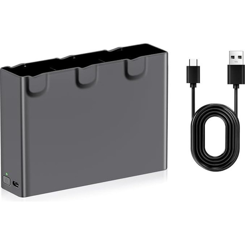 1 pakuotė Avata 2 Intelligentes Flugakku-Ladegerät Zweiwege-Dreikanal-Avata 2 Akku-Ladehub Vollständig kompatibel mit DJI Avata 2 Drohne