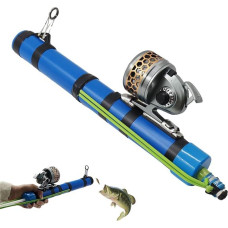 Fischereirute | Leichtgewichtiges Schleuder Design,Salzwasser Schleuderangelrute | Für Forelle Wels Salzwasser Süßwasser Ufer Pier Fluss Teich See