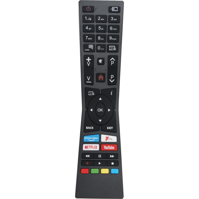 Replacement Remote Control RM-C3338 Fit for JVC LED Smart HD TV LT-43C890 LT-40C890 LT-49C890 LT-43C790(A) LT-32C790(B) LT-43C790 LT-40C790 LT-49C790 LT-2 4C60544LT-32C605 LT-32C606 LT-32C705