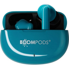 Boompods Skim True Wireless Bluetooth Headphones, Wireless Earbuds, TWS In-Ear Headphones with ENC Microphone, IPX4 Protection Ear Buds, Up to 20 Hours Playtime, Blue