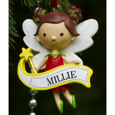 Boxer Gifts Millie Fairy Decoration, Ceramic, Multi-Colour, 7.2 x 5 x 1 cm