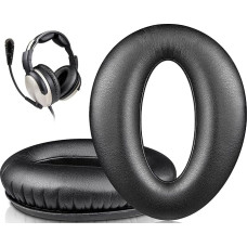 SOULWIT Professional Replacement Ear Pads for Lightspeed Zulu, Zulu2, Zulu3, Zulu PFX, Sierra Aviation Headset, Earpads with Softer Protein Leather, Noise Isolating Foam